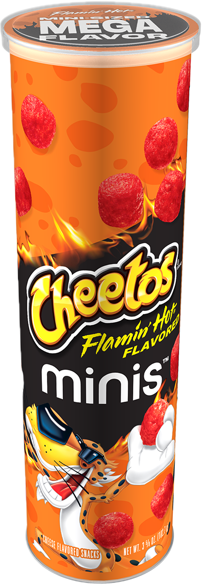 Cheetos® Minis Flamin' Hot® | Mini Canisters